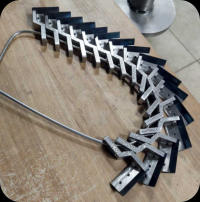 Extruder knives/blades