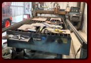 CNC 5 x10 plasma table